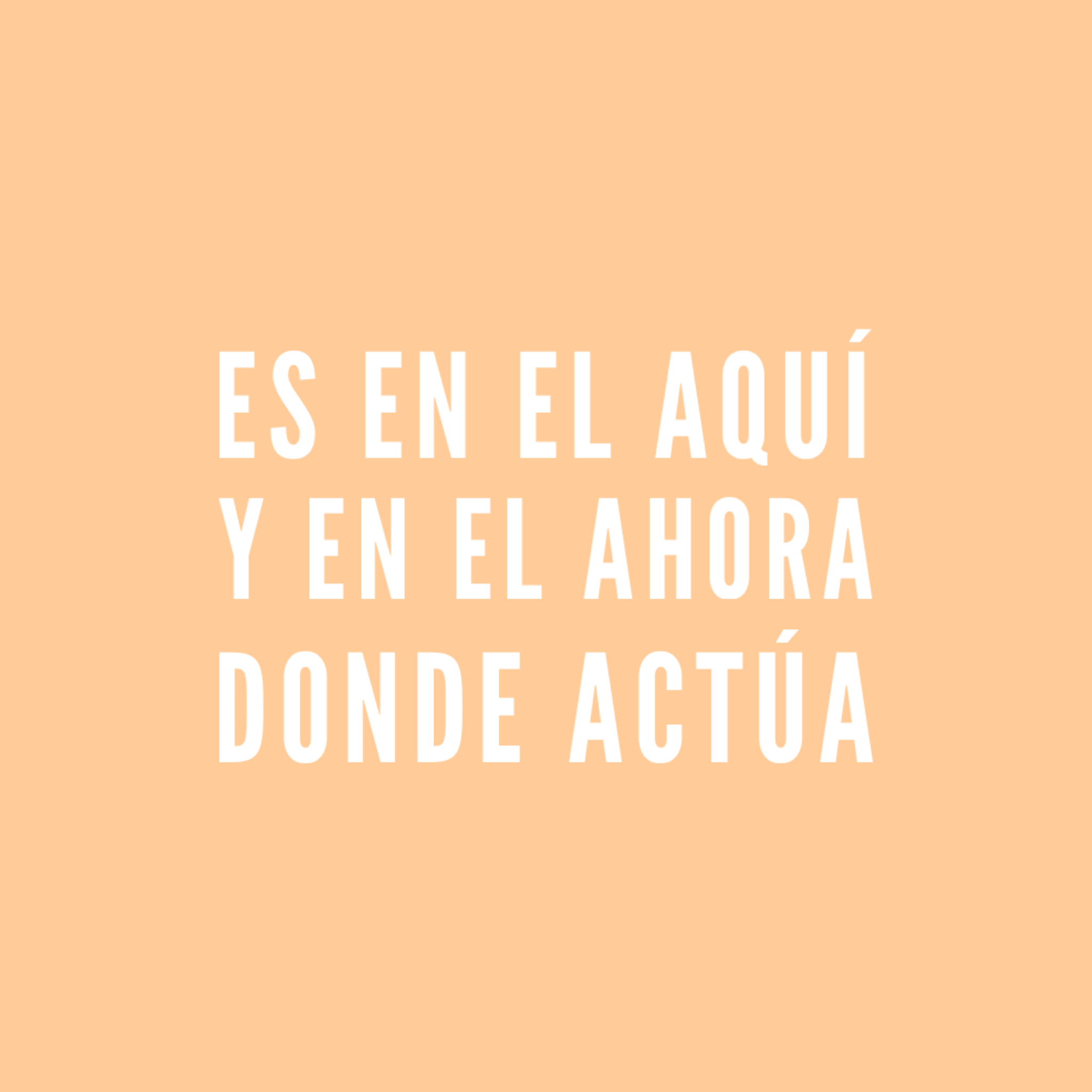 Hoy el reto del amor es vivir este domingo conscientemente, sabiendo que el Señor se va a hacer presente