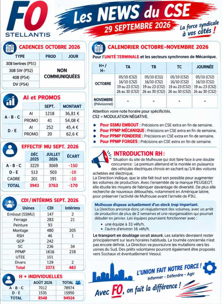 MU: CSE ORDINAIRE D'OCTOBRE