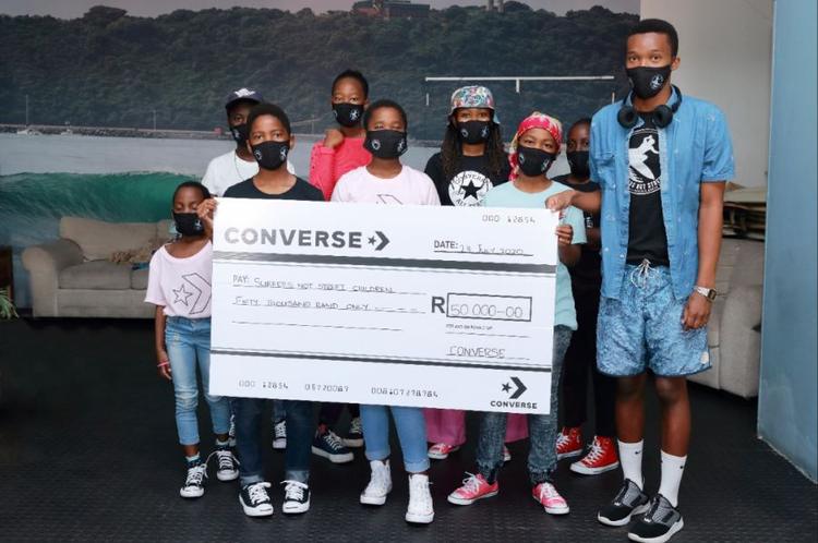 Converse Donation to Surfers Not Street Children