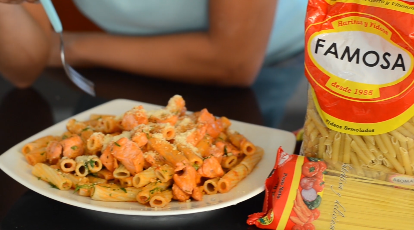 Pasta con Pollo 