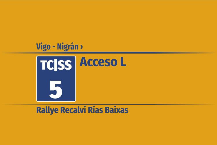 Tramo 5 &nbsp;›&nbsp; Vigo - Nigrán | Acceso L