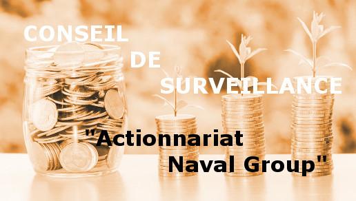 CR du conseil de surveillance Actionnariat Naval Group