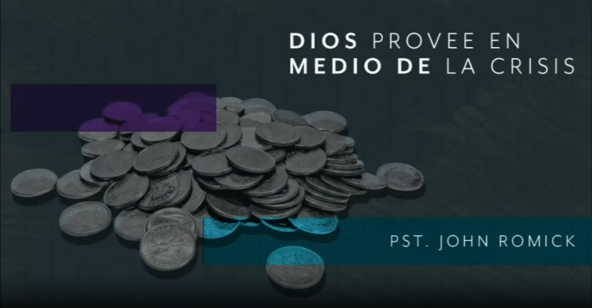 DIOS PROVEE EN MEDIO DE LAS CRISIS 