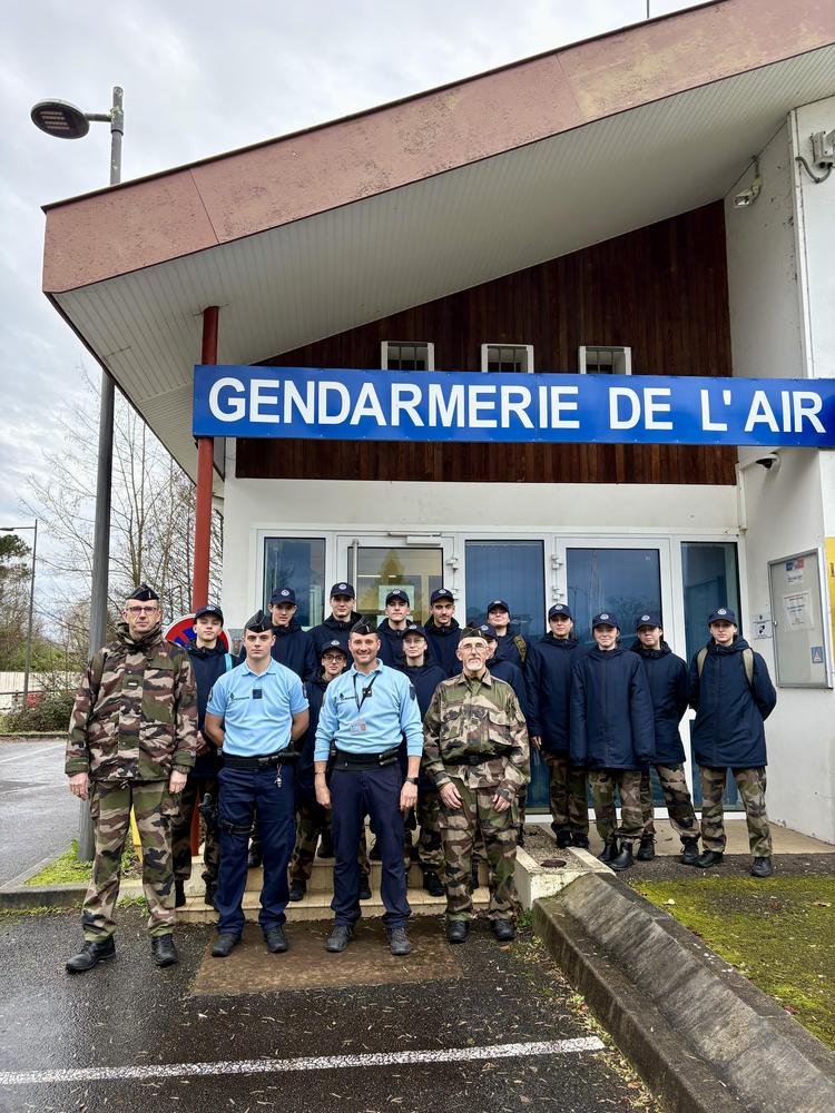3ème jour de la semaine de formation 2025/2026 des Cadets Gendarmerie des Landes