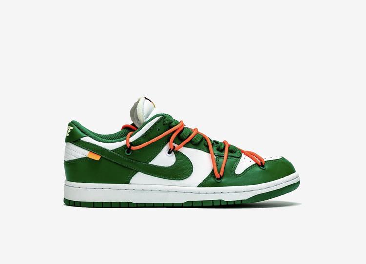NIKE Dunk Low x Off-White Pine Green
