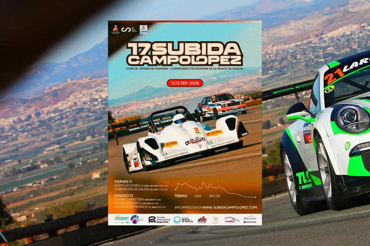 Cartel oficial 17 Subida Campo López