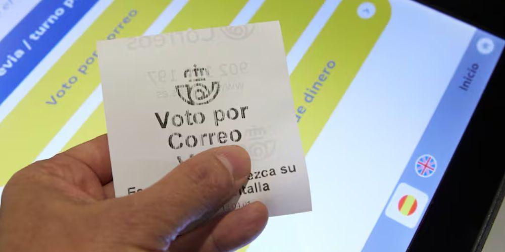 Voto por correo para las elecciones generales del 29 N: fechas y pasos para solicitarlo