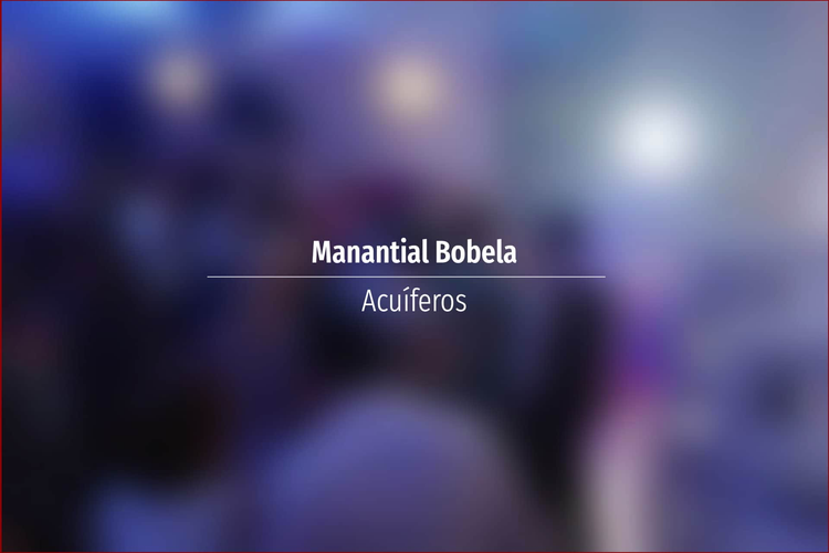 Manantial Bobela