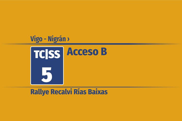 Tramo 5 &nbsp;›&nbsp; Vigo - Nigrán | Acceso B