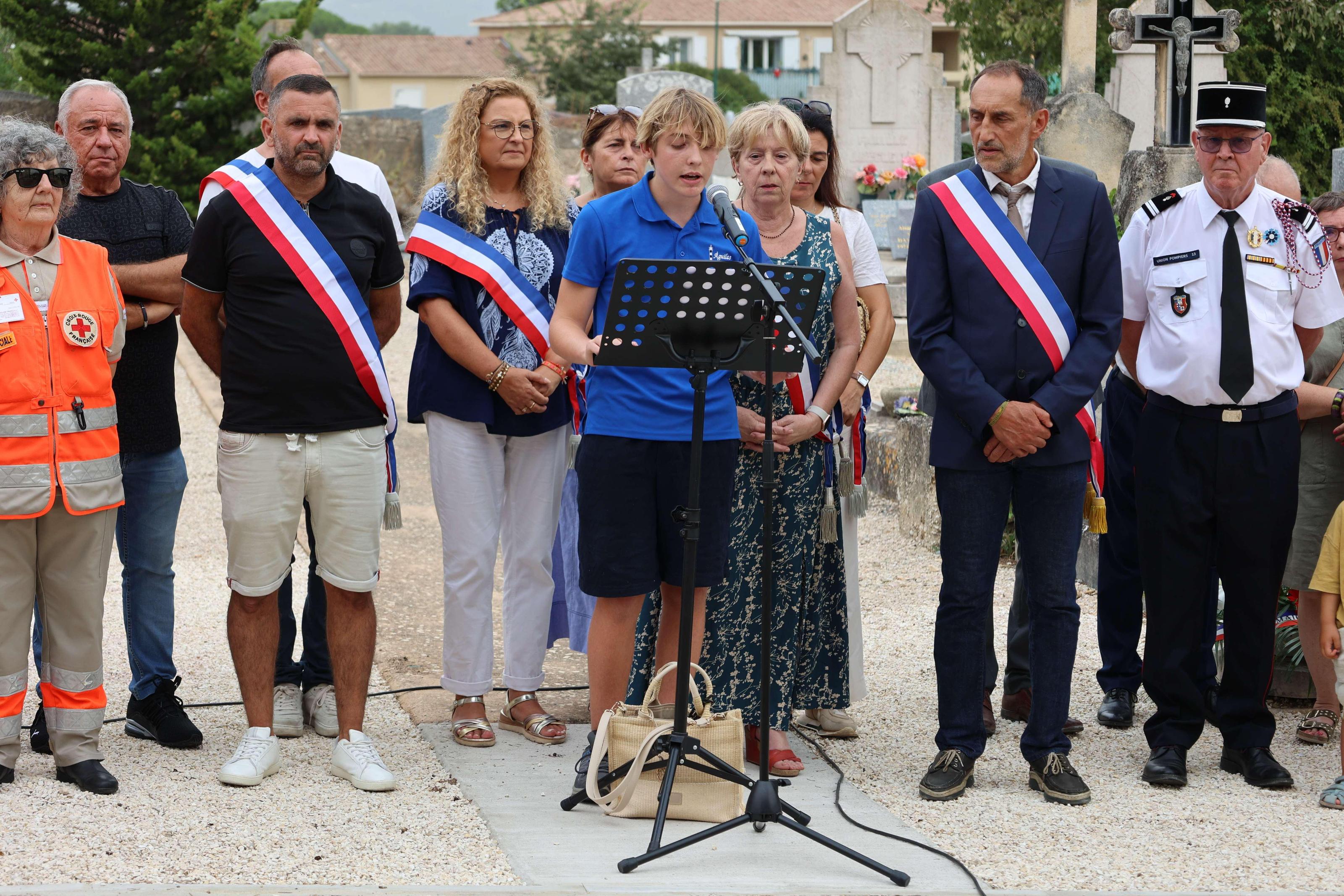 Retour en images sur la cérémonie en hommage au résistant farenc Charles Galland