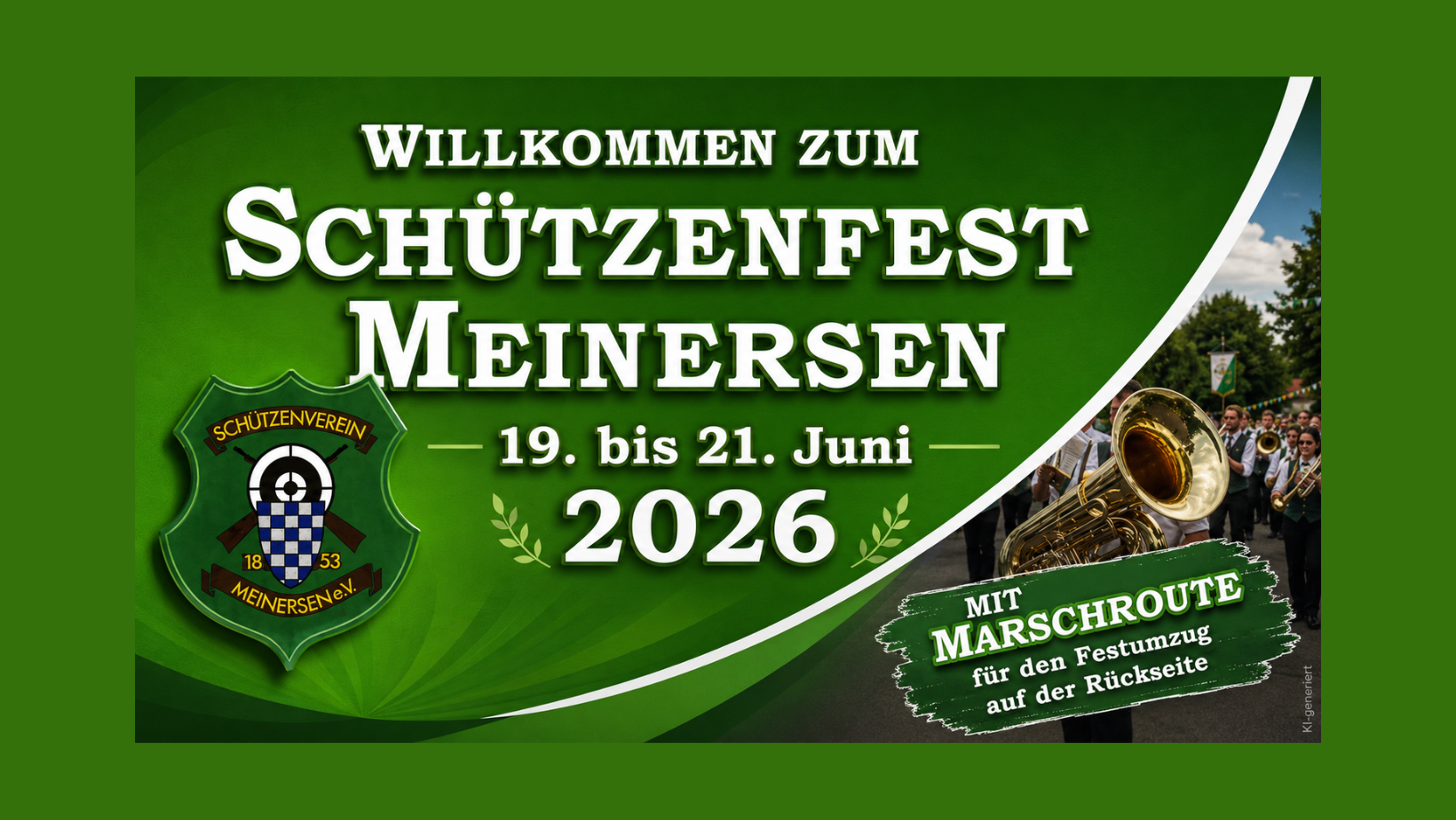 Schützenfest Meinersen vom 19.06.-21.06.26 (Hier mit Programm und Marschroute)