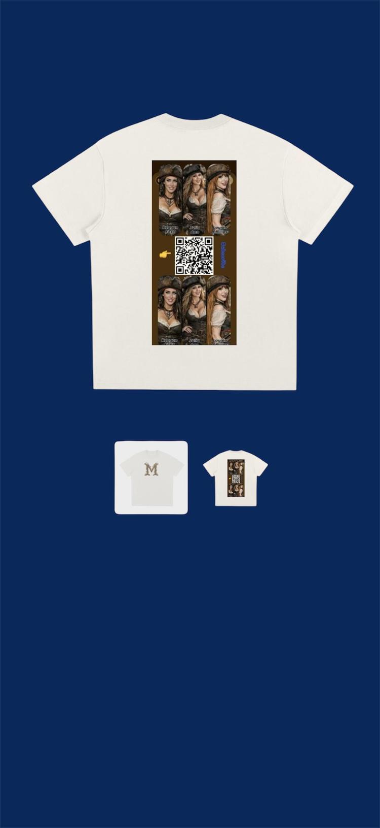 Sorona Quick-Dry Cooling Cowgirl T-Shirt with QR Code | Scan to Buy