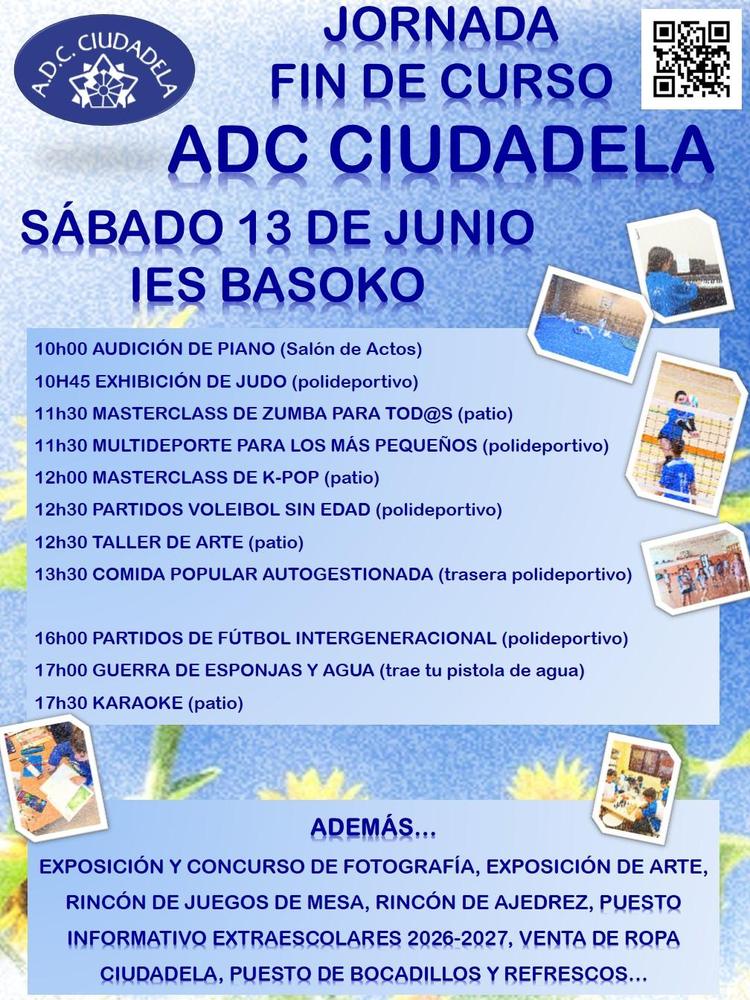 ¡Jornada Fin de Curso ADC Ciudadela!