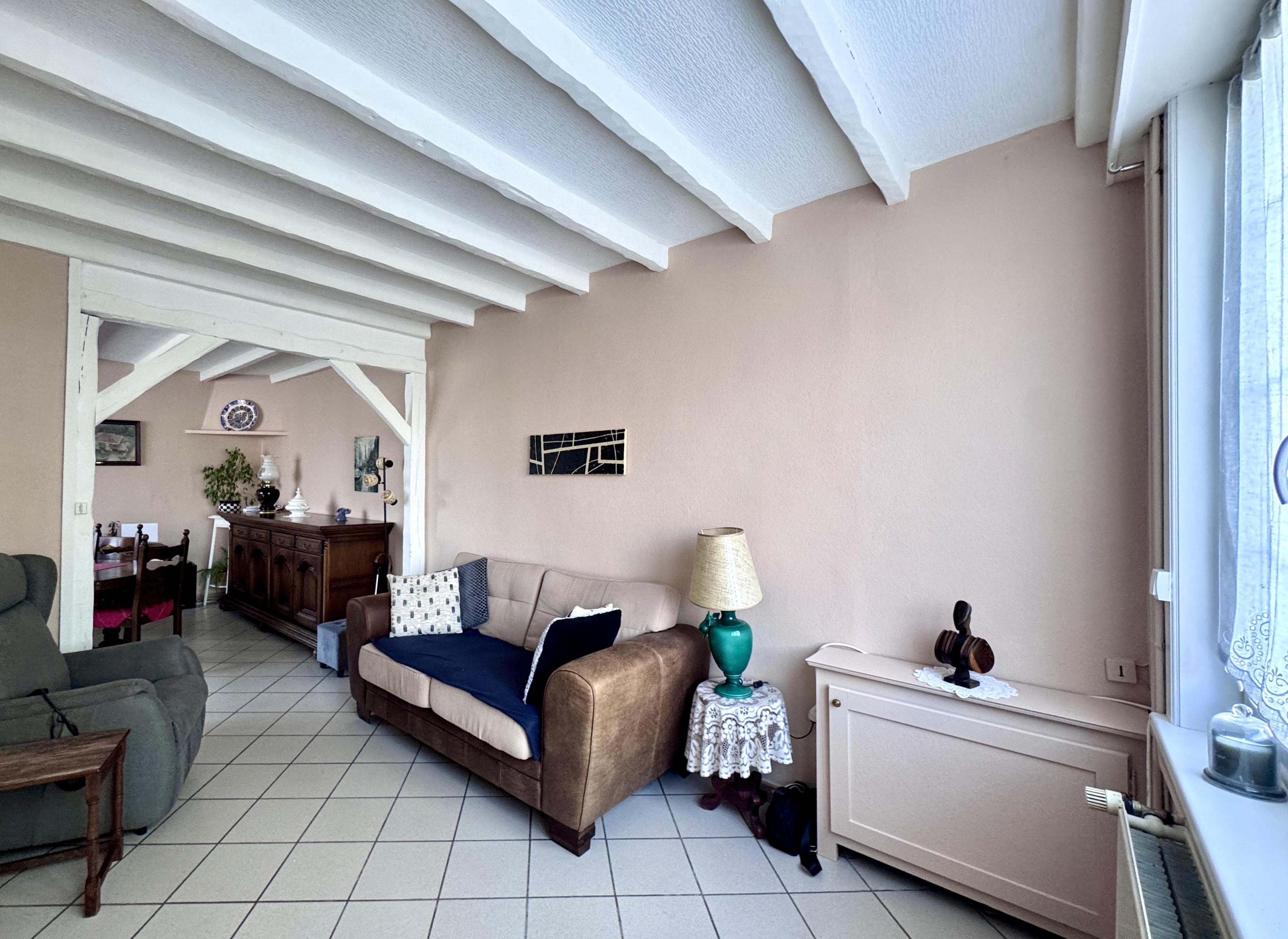 Flamande 2ch/poss 3,  garage et jardin