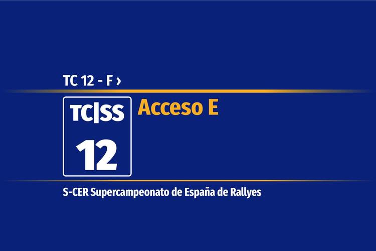 Tramo 12 &nbsp;›&nbsp; TC 12 - F | Acceso E | ZE