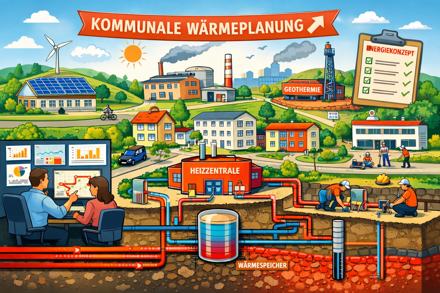 Frage an die Bürgermeisterin Leiferde zur Thematik : "Kommunale Wärmeplanung".