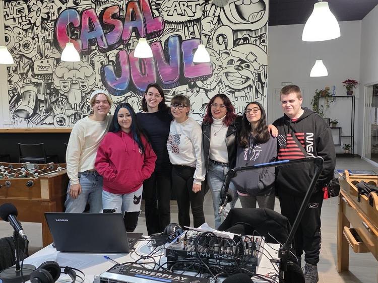 ‘Pòdcast Jove’ vuelve a convertirse en el altavoz de la juventud en Dénia en su segunda temporada