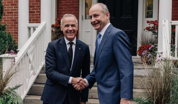 Canadian PM Mark Carney to visit Ireland with a view to deepening ties between countries