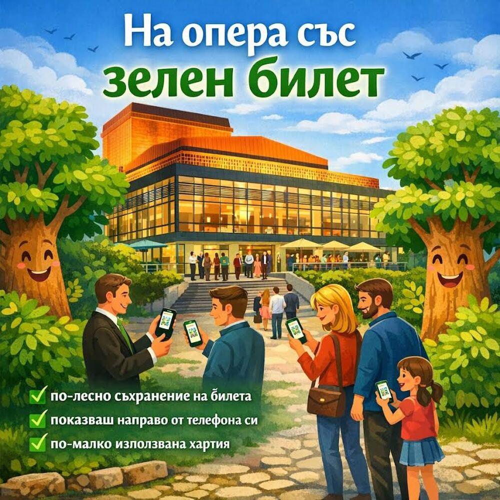 Старозагорската опера предлага 101 билета на промоционална цена по повод 101-вата си годишнина