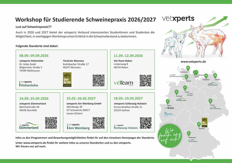 Workshop Schweinepraxis für Studierende 2026/2027