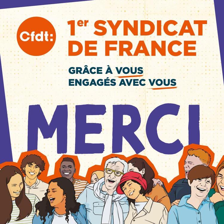 La #CFDT, premier choix des salariés : et si c’était aussi le vôtre ?