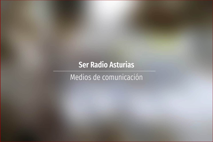 Ser Radio Asturias