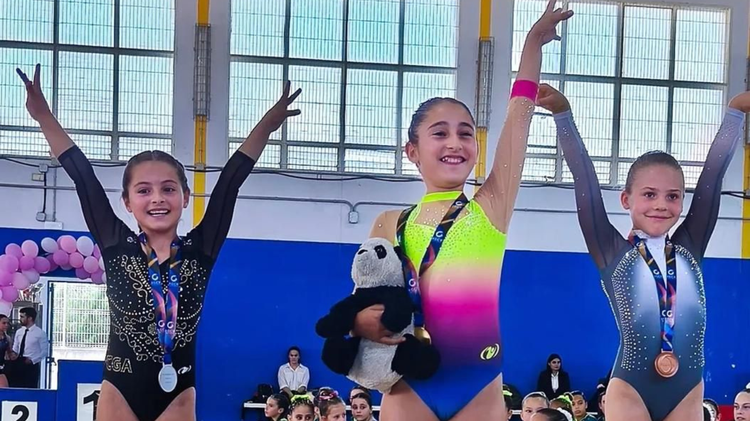 Las gimnastas del Club Gelx brillan en el Campeonato Provincial de Alicante de Gimnasia Artística