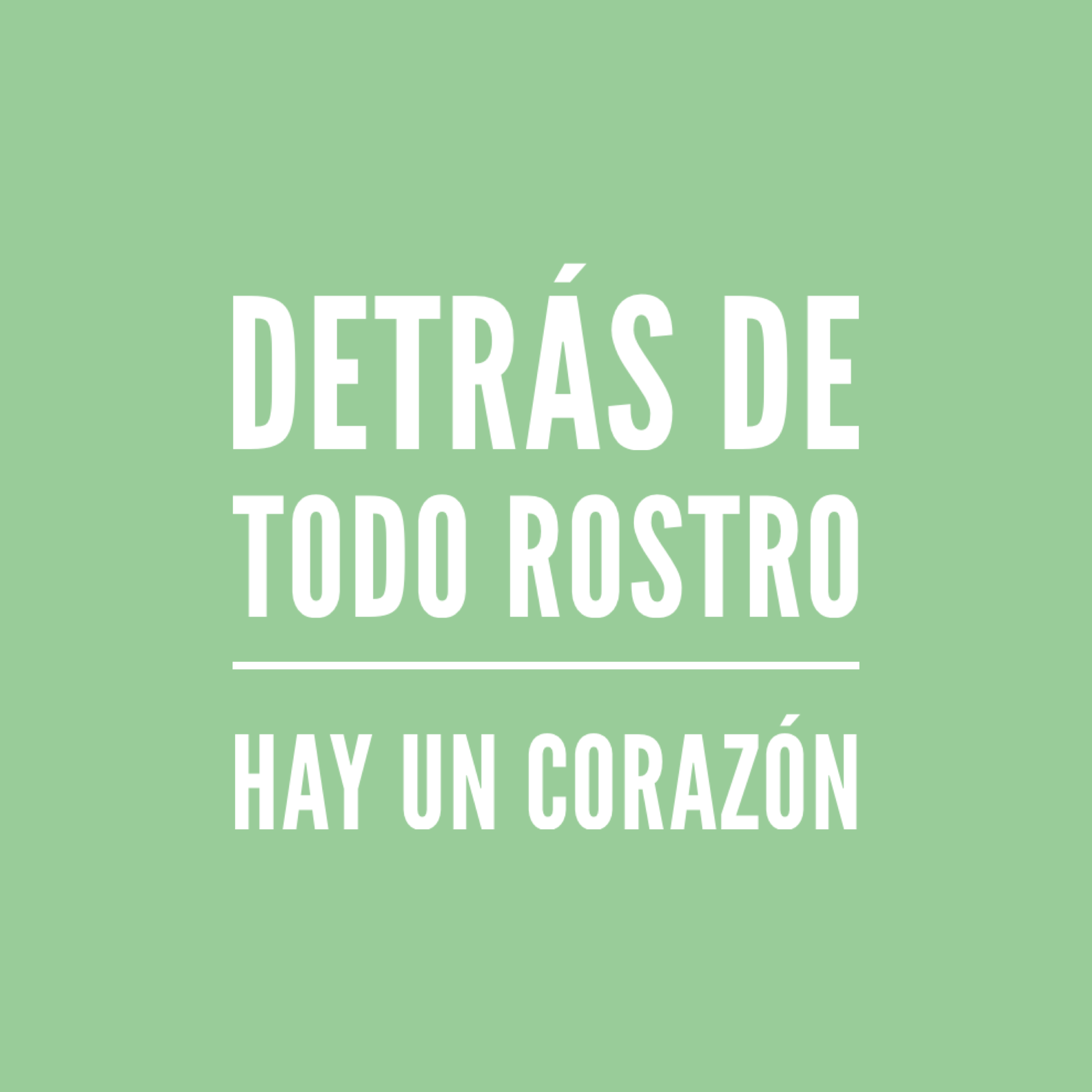 Hoy el reto del amor es mirar a una persona desde el interior
