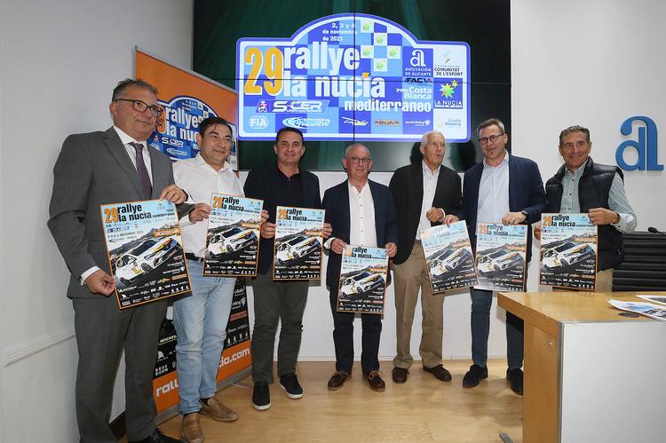 El Rallye La Nucía celebrará su gran ceremonia de salida desde la plaza Auditori de Les Nits 
