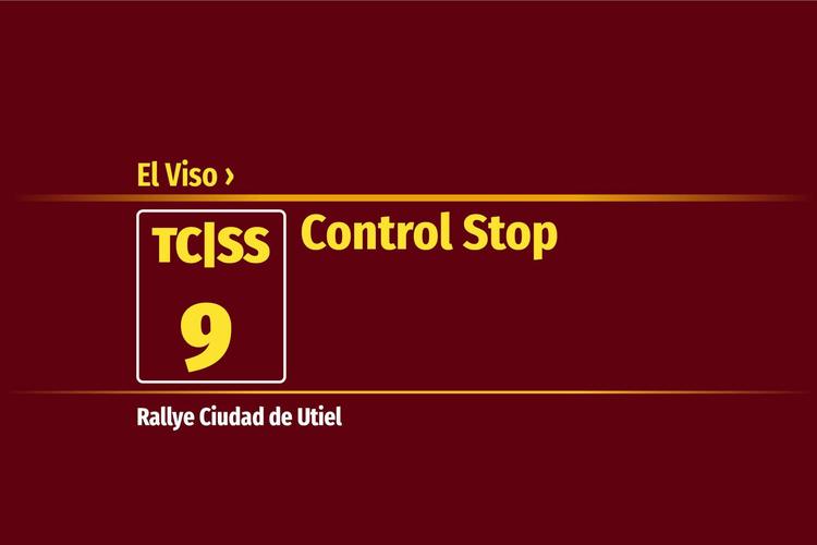Tramo 9 &nbsp;›&nbsp; El Viso | Control Stop