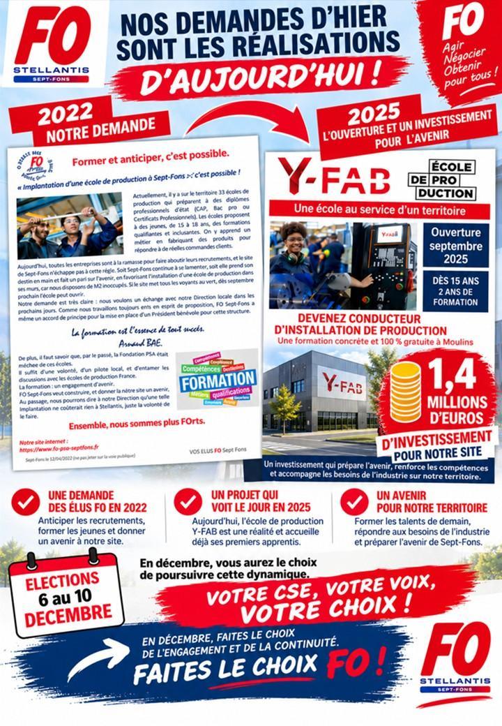 DE LA REVENDICATION À LA RÉALISATION : LA PREUVE PAR LES FAITS !