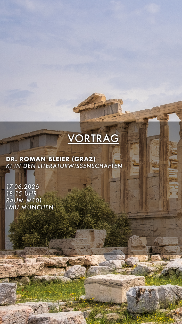 Gastvortrag KI in den Literaturwissenschaften