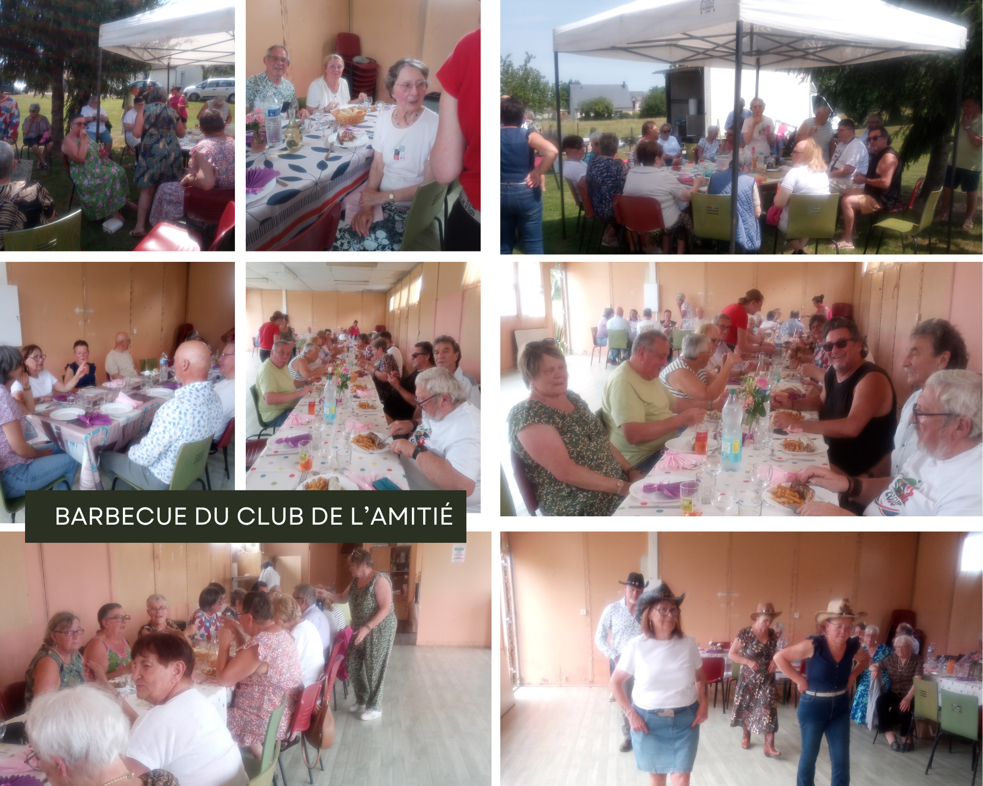 🌞🍖 Retour en images sur le barbecue du Club de l’Amitié 🤠🎶