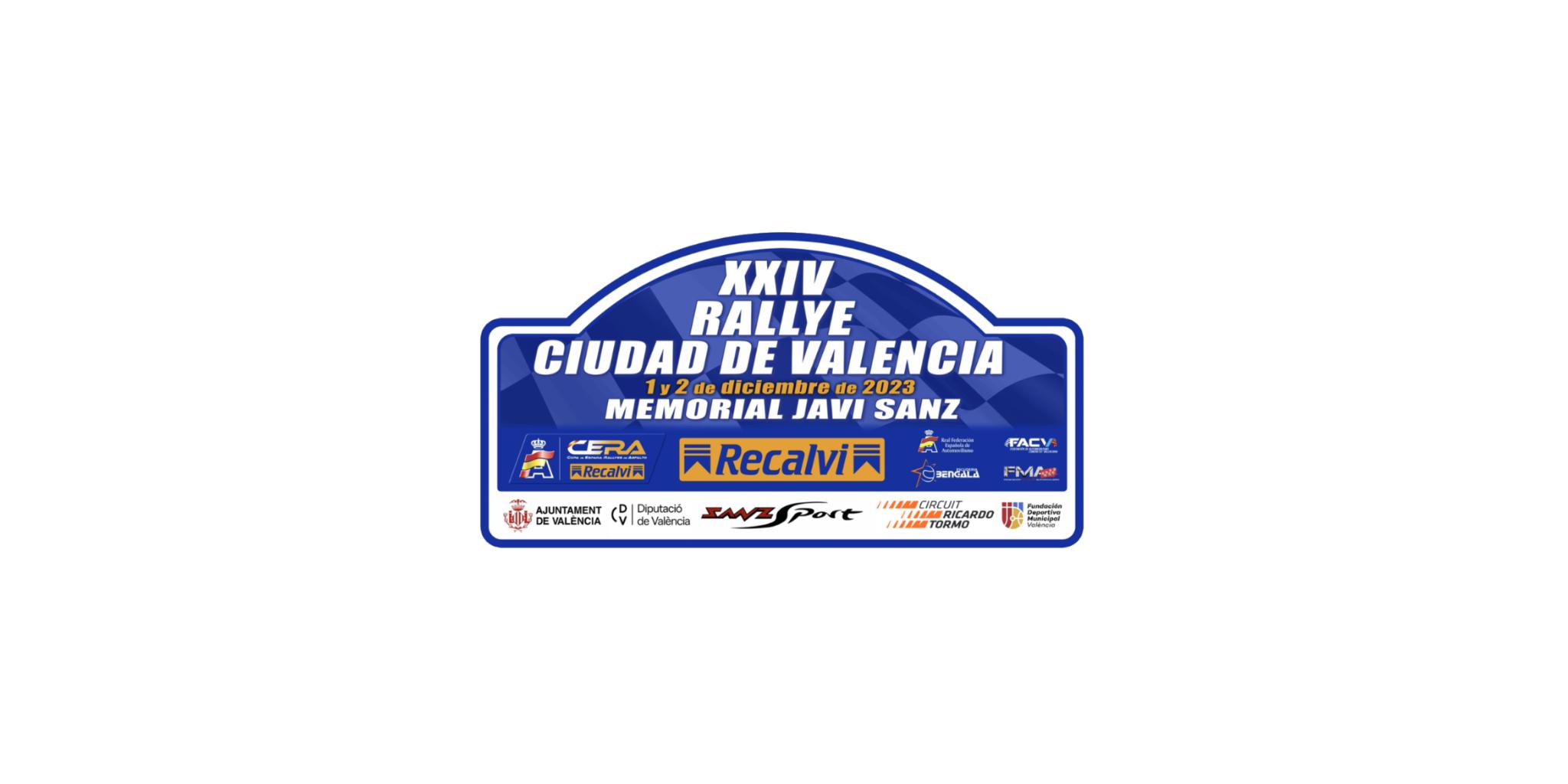 Placa Rallye Ciudad de Valencia