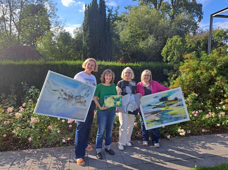 „N & Ms“ stellen im Haus am Rosengarten aus