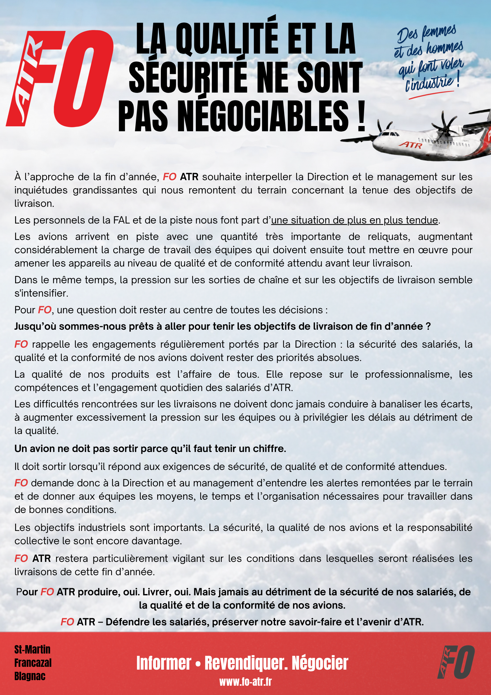 Qualité et Sécurité