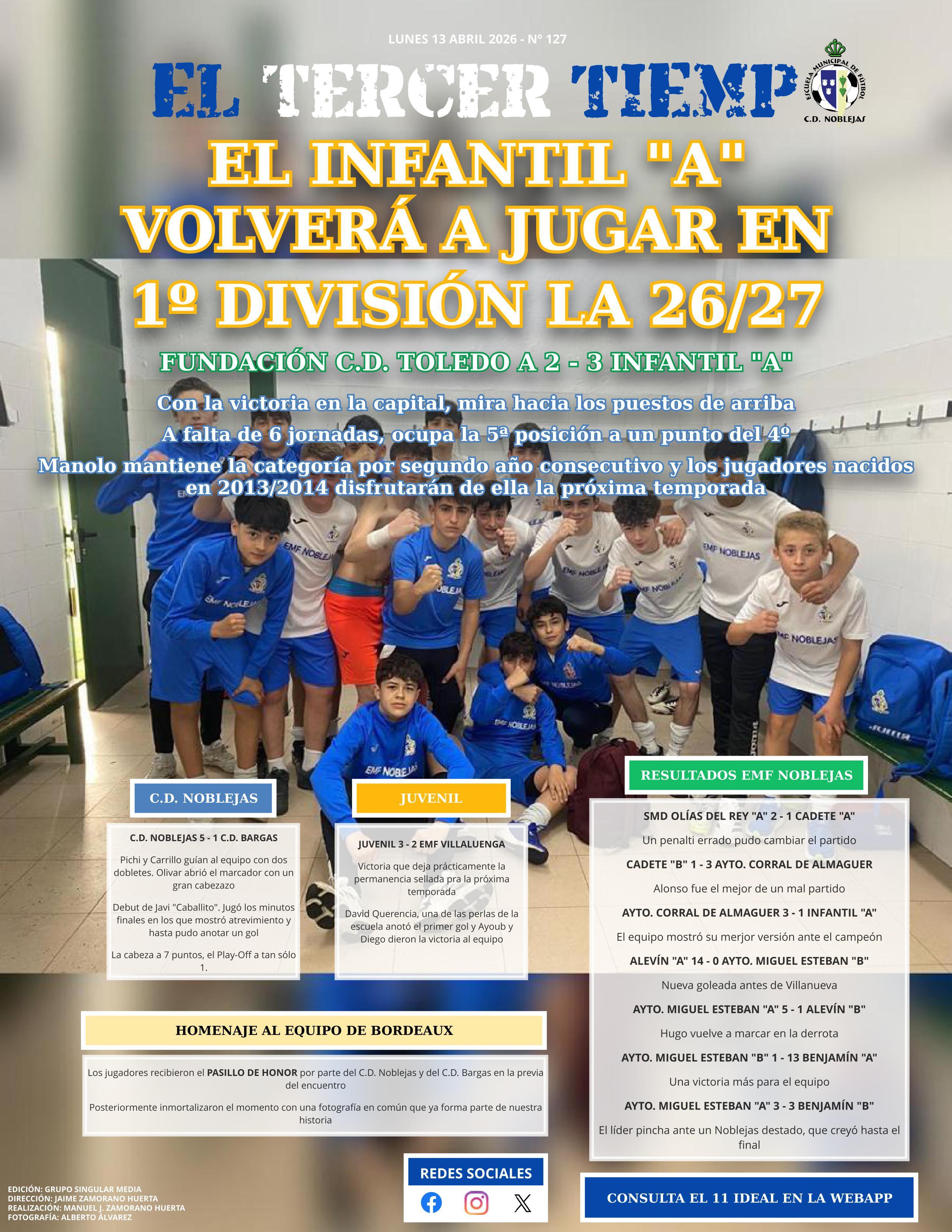 Portada lunes 13 abril 2026 - Nº 127