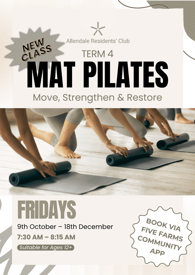 Term 4 Group Fitness Classes
