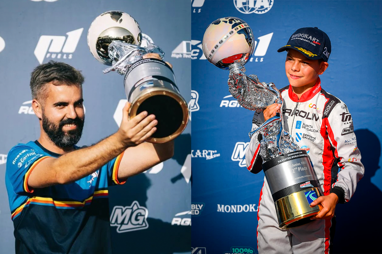 Doble éxito de España en el Mundial de Karting: DPK vuelve a ganar el título, Christian Costoya consigue el subcampeonato