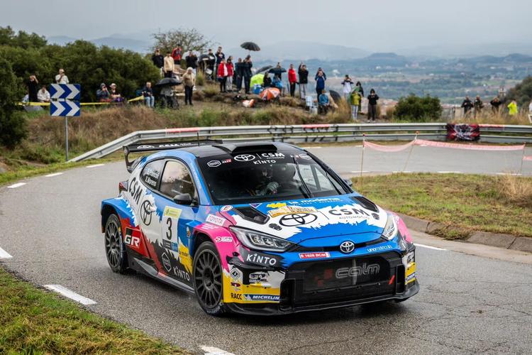 Sergi Francolí vence de nuevo en Cataluña con el Toyota GR Yaris Rally2 de CSM Automoció