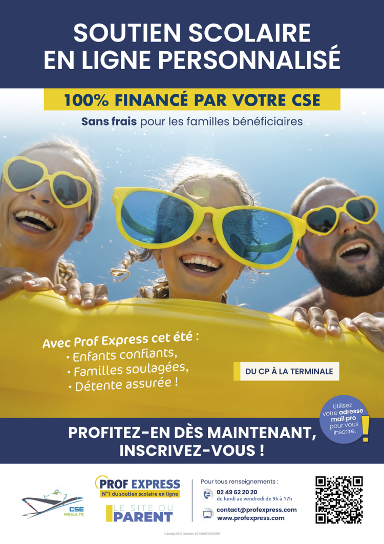 Prof Express été