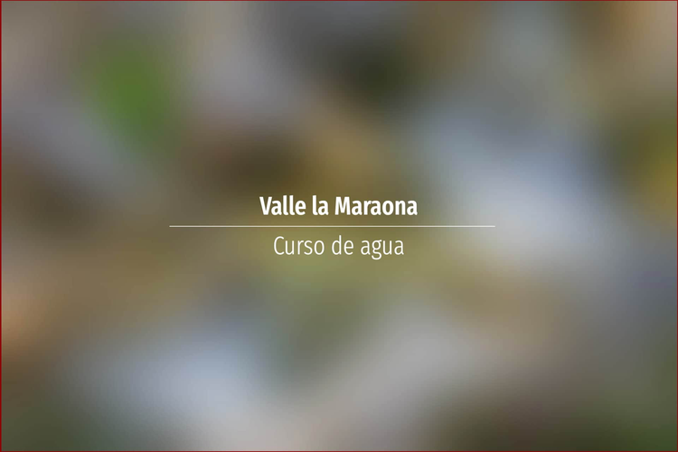 Valle la Maraona