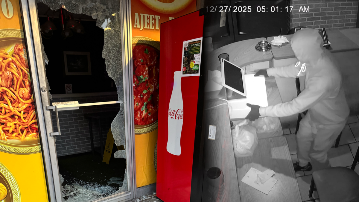 Surveillance video shows smash-and-grab crime spree targeting several Clifton small businesses