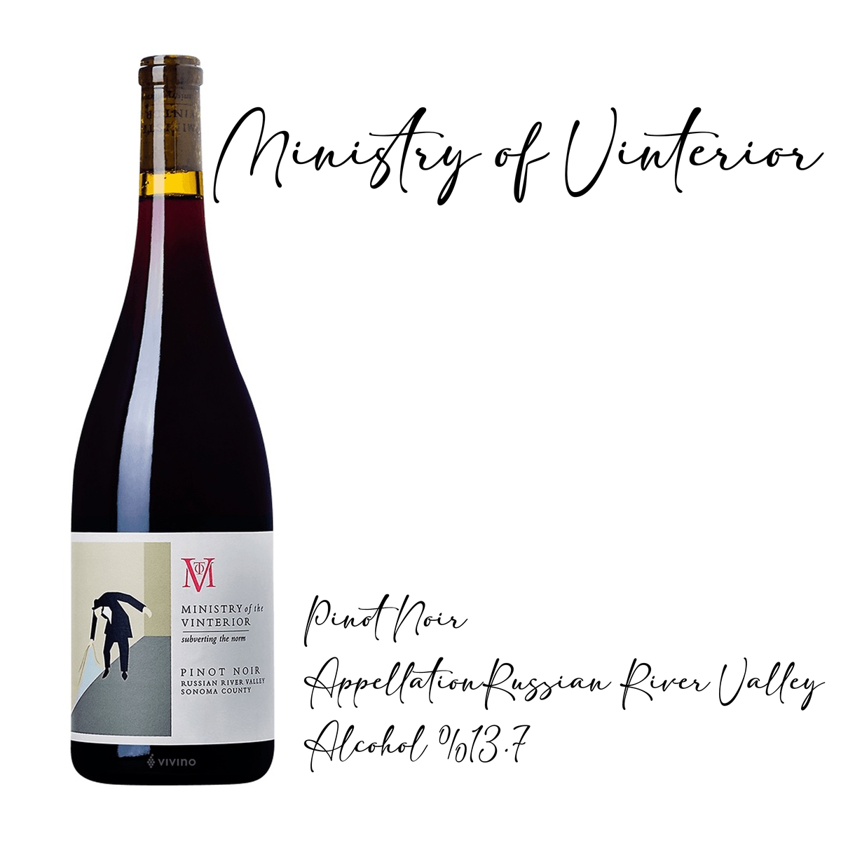  Wine of the ..... Ministry of The Vinterior Pinot Noir