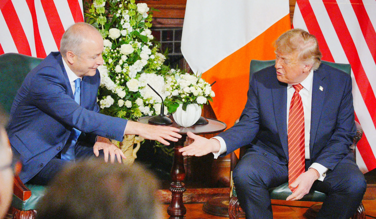President Trump irks unionist leaders after saying united Ireland 'would be a great thing'