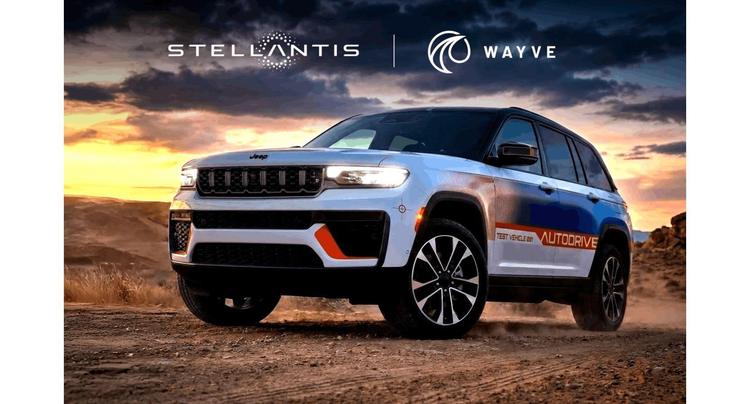 Stellantis y Wayve se asocian para llevar a escala la conducción automatizada supervisada “puerta a puerta” con manos libres