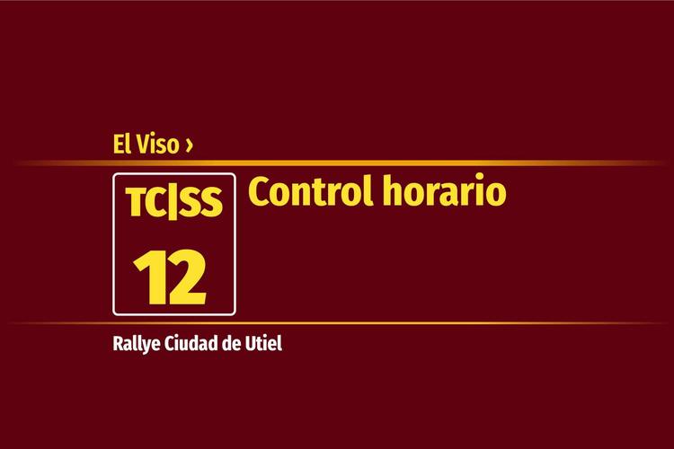 Tramo 12 &nbsp;›&nbsp; El Viso | Control horario