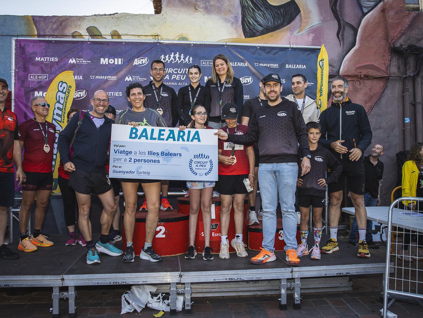 El Circuit a Peu Marina Alta vive en Jesús Pobre una jornada de alto nivel con triunfos de Fran López y M. Isabel Ferrer