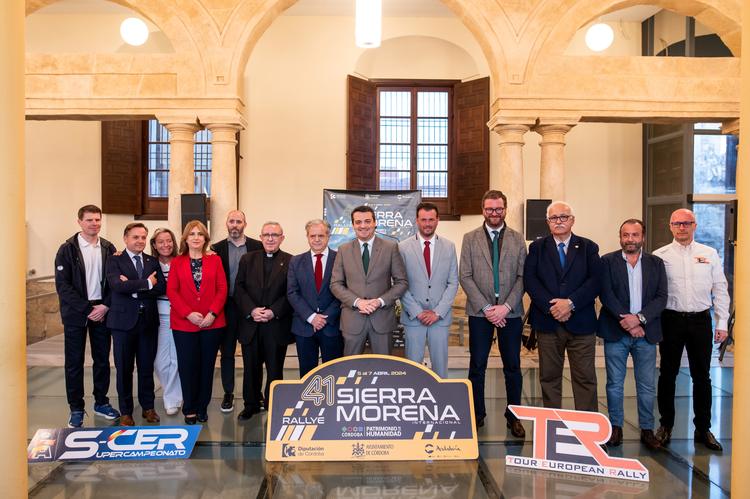 Arranca el 41º Rallye Internacional Sierra Morena 2024 con su presentación oficial en el Palacio Episcopal