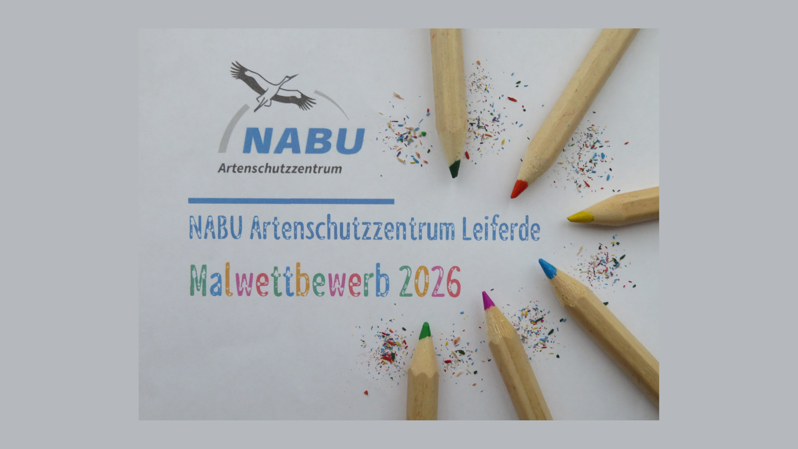 Malwettbewerb im NABU-Artenschutzzentrum – „So bunt ist der Artenschutz“